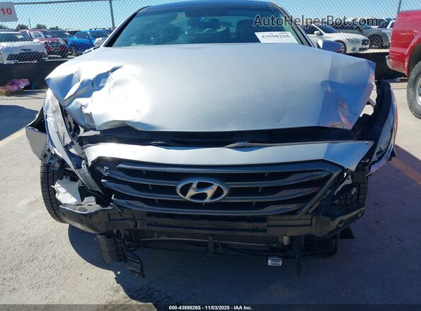 5NPE34AF4GH346024 2016 HYUNDAI SONATA Серебряный Вид спереди