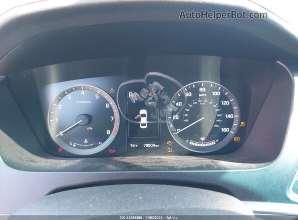 5NPE34AF4GH346024 2016 HYUNDAI SONATA Серебряный Вид задних сидений