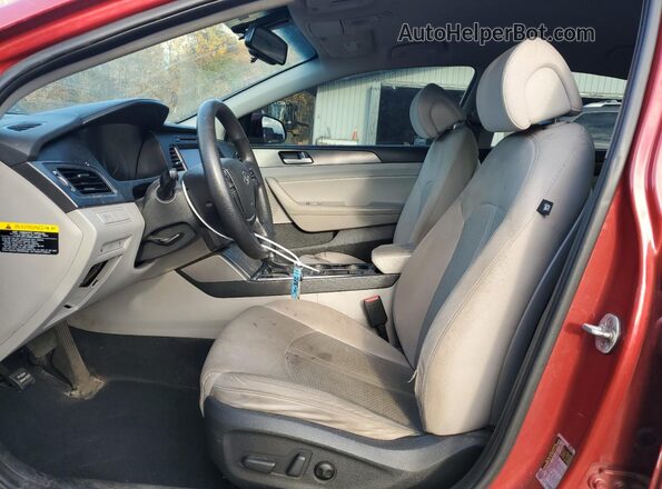 5NPE34AF4HH552655 2017 HYUNDAI SONATA Красный 