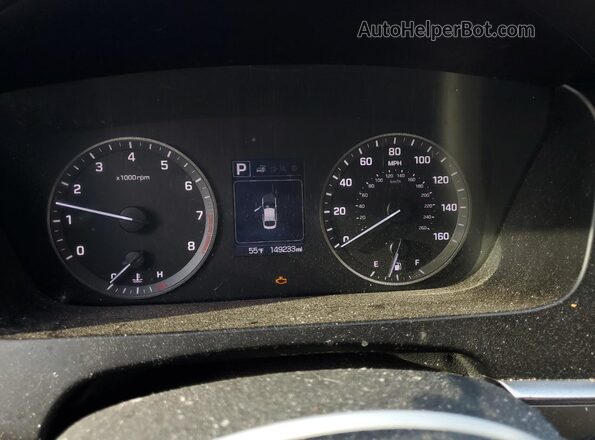 5NPE34AF4HH552655 2017 HYUNDAI SONATA Красный 