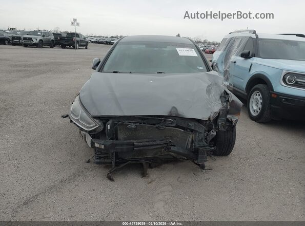 5NPE34AF5KH791963 2019 HYUNDAI SONATA Gray Widok z przodu