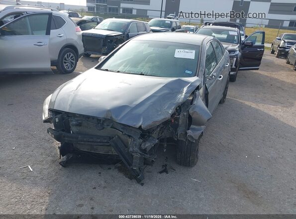 5NPE34AF5KH791963 2019 HYUNDAI SONATA Gray Przód lewy