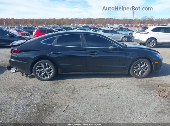 5NPEF4JA9MH096710 2021 HYUNDAI SONATA Black Vista interior trasera
