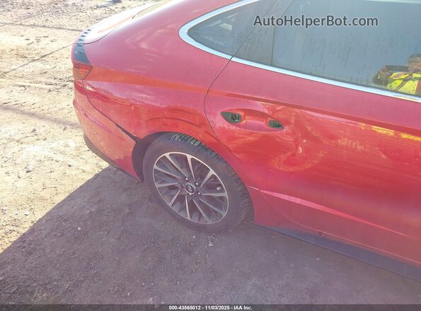 5NPEH4J20LH042570 2020 HYUNDAI SONATA Красный 