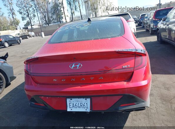 5NPEJ4J24MH086433 2021 HYUNDAI SONATA Красный 