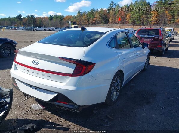 5NPEL4JA2MH100752 2021 HYUNDAI SONATA White Tył prawy