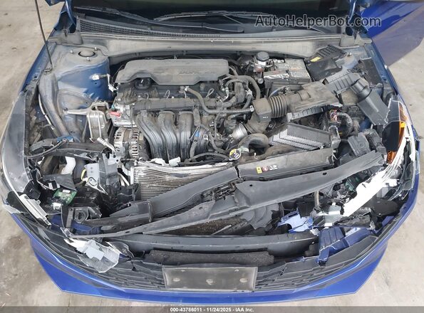 5NPLM4AG3NH072647 2022 HYUNDAI ELANTRA Синий Вид сзади