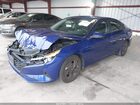 2022 Hyundai Elantra Sel Синий vin: 5NPLM4AG3NH072647