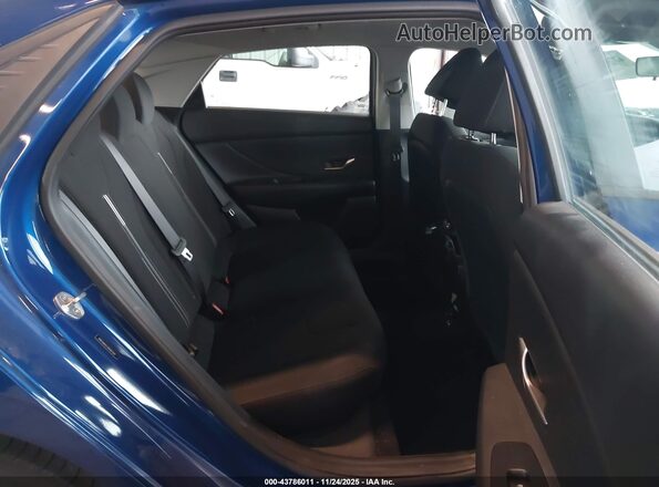 5NPLM4AG3NH072647 2022 HYUNDAI ELANTRA Синий Вид наклейки с VIN-кодом
