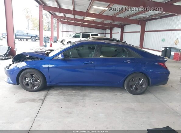 5NPLM4AG3NH072647 2022 HYUNDAI ELANTRA Синий 