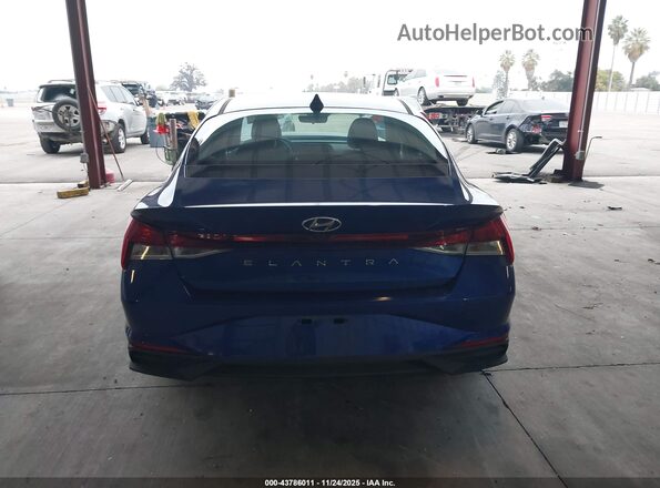 5NPLM4AG3NH072647 2022 HYUNDAI ELANTRA Синий 