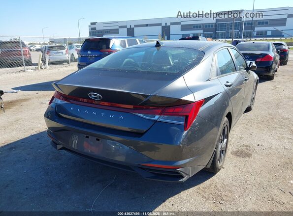5NPLM4AG3NH079288 2022 HYUNDAI ELANTRA Черный Задняя правая четверть