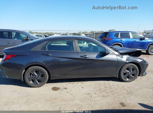 5NPLM4AG3NH079288 2022 HYUNDAI ELANTRA Черный Вид задней части салона