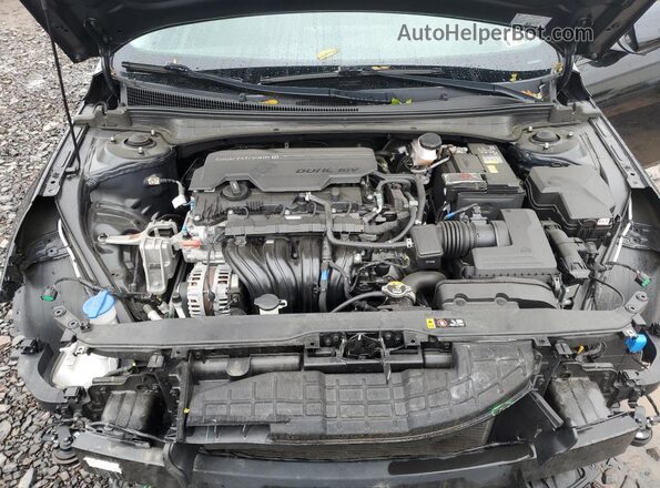 5NPLM4AG8NH074975 2022 HYUNDAI ELANTRA Черный Вид задней части салона