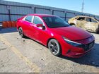 2022 Hyundai Elantra Sel Red vin: 5NPLM4AGXNH073018