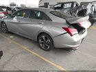 2022 Hyundai Elantra Sel Gray vin: 5NPLN4AG0NH055639