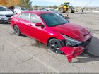 2022 Hyundai Elantra Sel Red vin: 5NPLS4AG0NH082767
