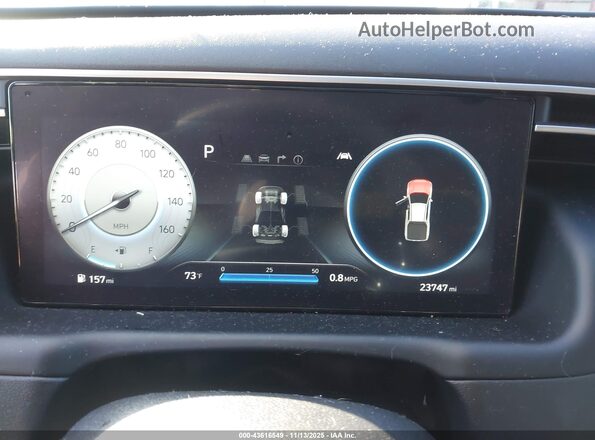 5NTJCDAF2RH099590 2024 HYUNDAI SANTA CRUZ Black Vista de los asientos traseros