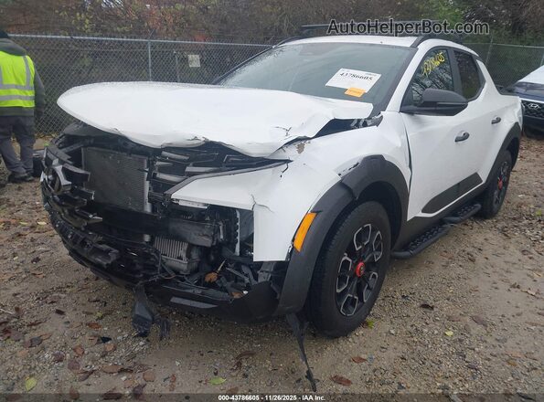 5NTJDDDF5RH119503 2024 HYUNDAI SANTA CRUZ White Vista tres cuartos delantera izquierda