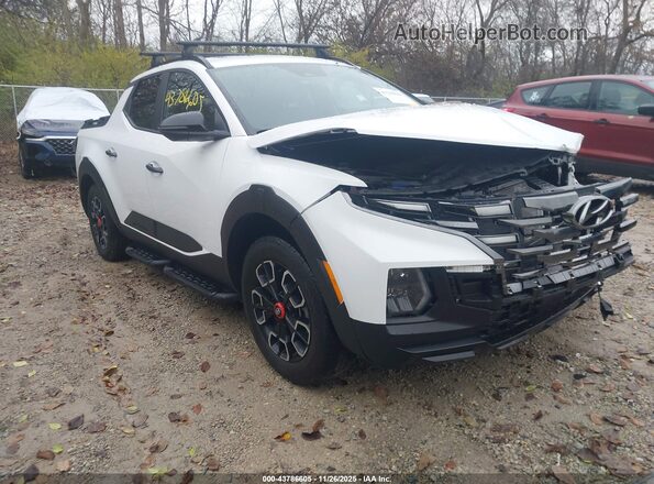 5NTJDDDF5RH119503 2024 HYUNDAI SANTA CRUZ White Delantero derecho