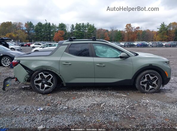 5NTJEDAF7RH082116 2024 HYUNDAI SANTA CRUZ Green Rear interior view