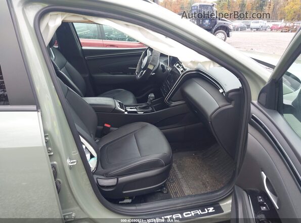 5NTJEDAF7RH082116 2024 HYUNDAI SANTA CRUZ Green Front interior view