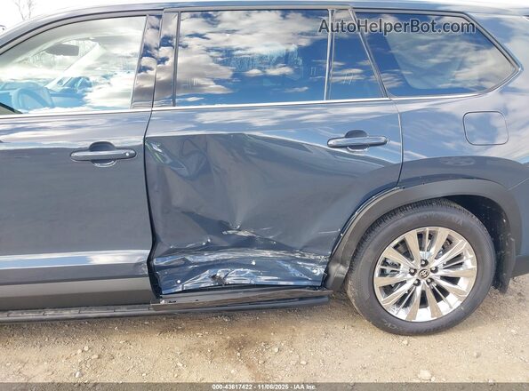 5TDAAAB54SS100702 2025 TOYOTA GRAND HIGHLANDER Blue Vista frontal