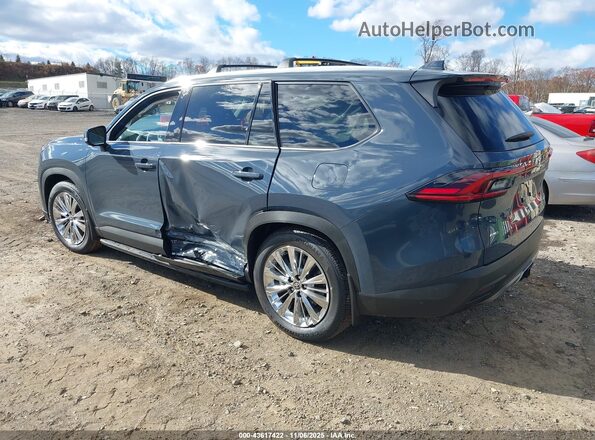 5TDAAAB54SS100702 2025 TOYOTA GRAND HIGHLANDER Blue Trasero izquierdo