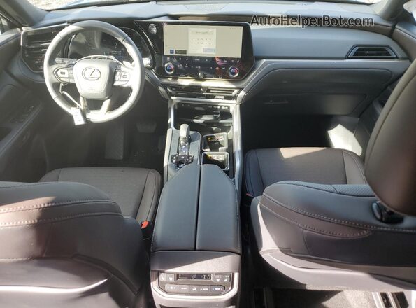 5TDAAAB66SS048112 2025 LEXUS TX Black Առջևի վահանակի տեսք