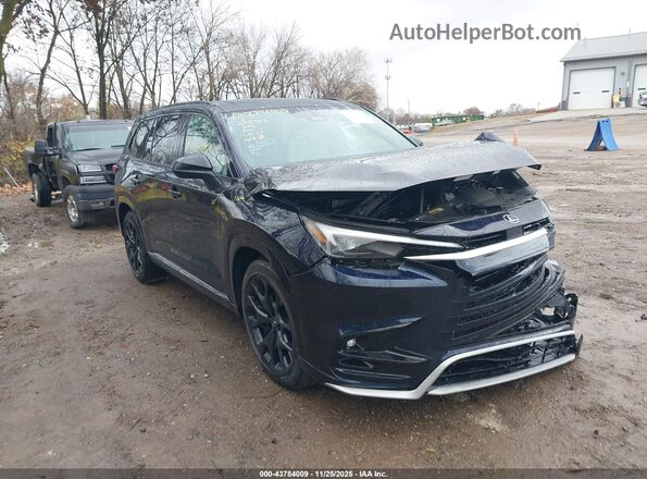5TDABAB69RS007285 2024 LEXUS TX 500H Dark Blue Передняя правая четверть