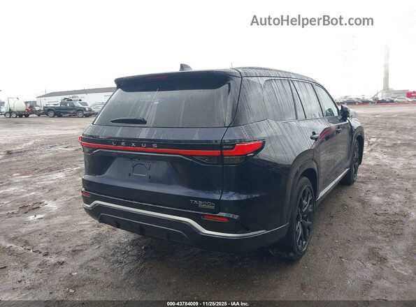 5TDABAB69RS007285 2024 LEXUS TX 500H Dark Blue Задняя правая четверть