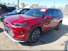 2025 Toyota Grand Highlander Hybrid Platinum Max Красный vin: 5TDADAB51SS024735