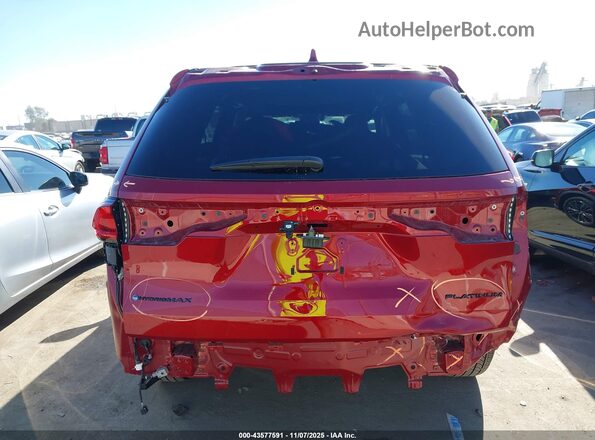 5TDADAB51SS024735 2025 TOYOTA HIGHLANDER HYBRID Красный 