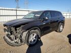 2020 Toyota Highlander Hybrid Le Burgundy vin: 5TDBBRCH4LS012646