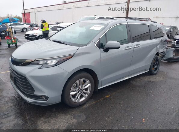 5TDCSKFC2PS100984 2023 TOYOTA SIENNA Серый Передняя левая четверть