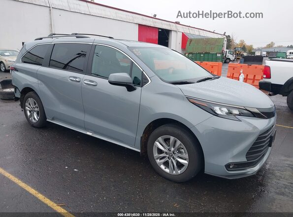 5TDCSKFC2PS100984 2023 TOYOTA SIENNA Серый Передняя правая четверть