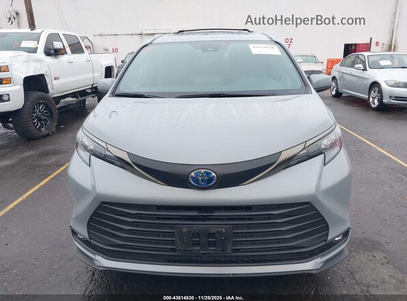 5TDCSKFC2PS100984 2023 TOYOTA SIENNA Серый Вид задней части салона