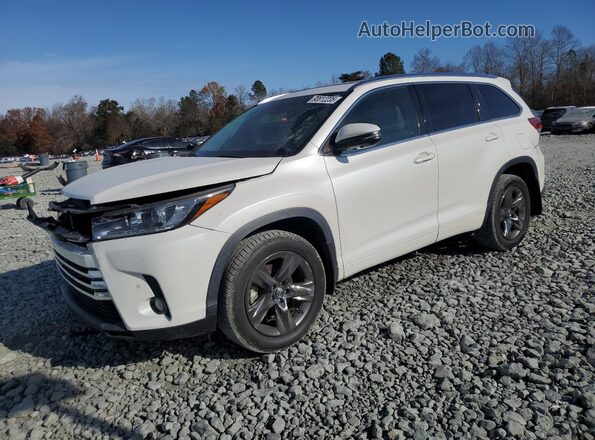 5TDDGRFH6JS050902 2018 TOYOTA LIMITED Белый Передняя левая четверть