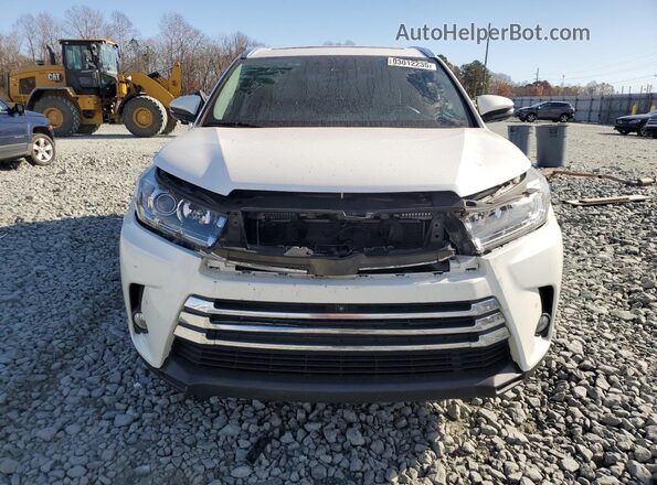 5TDDGRFH6JS050902 2018 TOYOTA LIMITED Белый Вид спереди