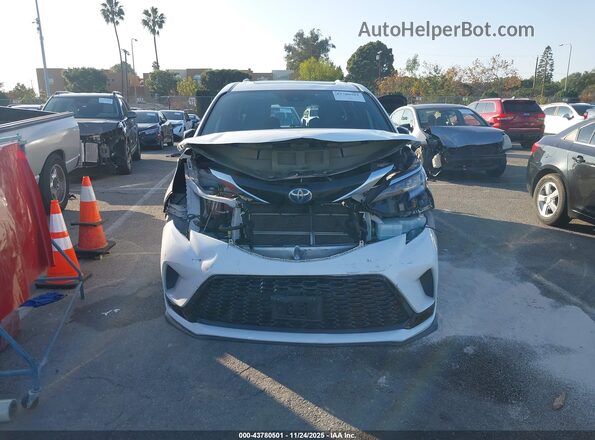 5TDDRKEC8MS016097 2021 TOYOTA SIENNA White Вид щитка приладів