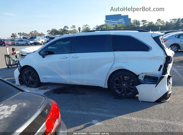 5TDDRKEC8MS016097 2021 TOYOTA SIENNA White Панорамний вид салону 360°
