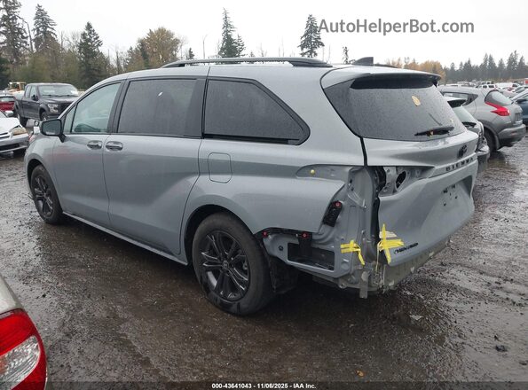 5TDDSKFC2SS171129 2025 TOYOTA SIENNA Light Blue Задняя левая четверть