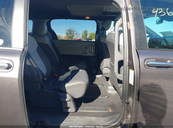 5TDDSKFCXMS014516 2021 TOYOTA SIENNA Gray VIN կոդի պիտակի տեսք
