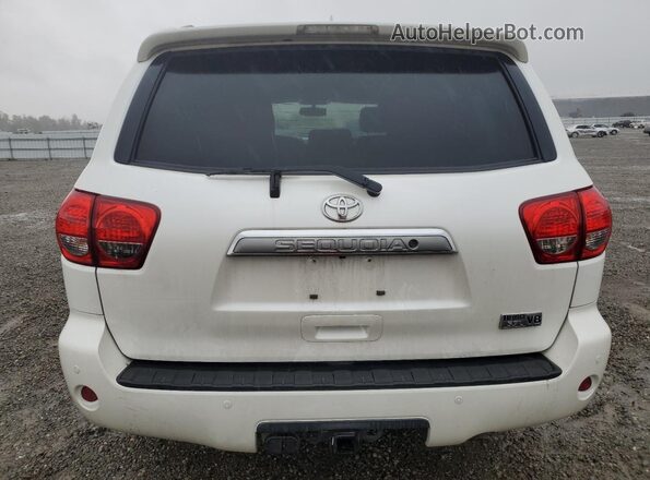 5TDDY5G11GS147232 2016 TOYOTA SEQUOIA Белый Вид сзади