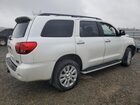 2016 Toyota Sequoia Platinum Белый vin: 5TDDY5G11GS147232