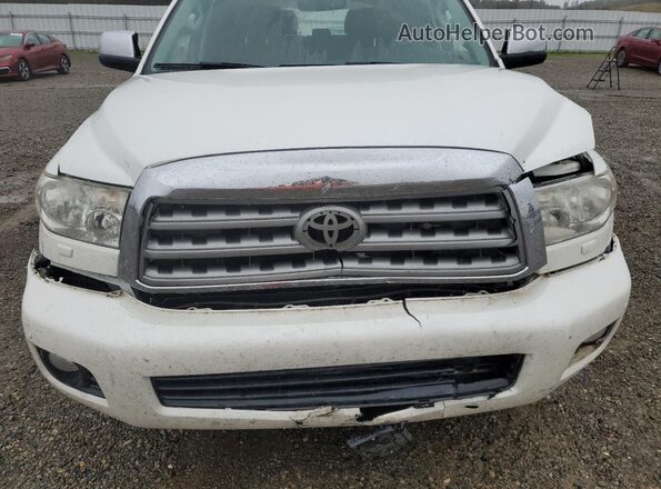 5TDDY5G11GS147232 2016 TOYOTA SEQUOIA Белый Вид подкапотного пространства