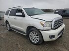 2016 Toyota Sequoia Platinum Белый vin: 5TDDY5G11GS147232