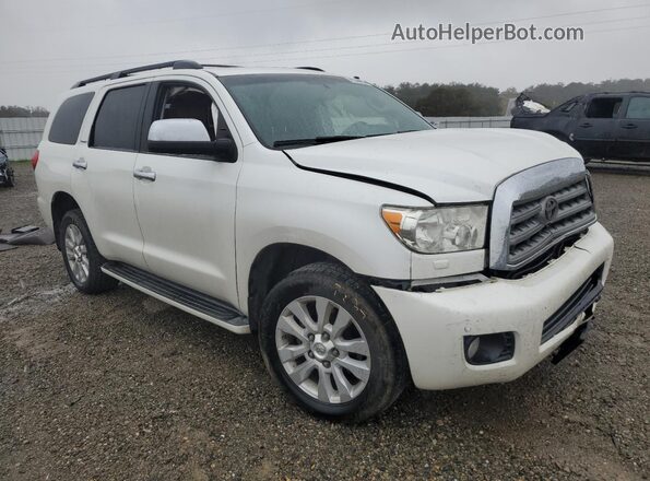 5TDDY5G11GS147232 2016 TOYOTA SEQUOIA Белый Передняя правая четверть