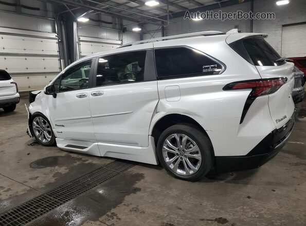 5TDERKECXNS122136 2022 TOYOTA LIMITED Белый Задняя левая четверть