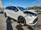 2023 Toyota Sienna Limited White vin: 5TDESKFC3PS095528